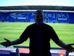 Mr Clevett grants his seal of approval to the ground